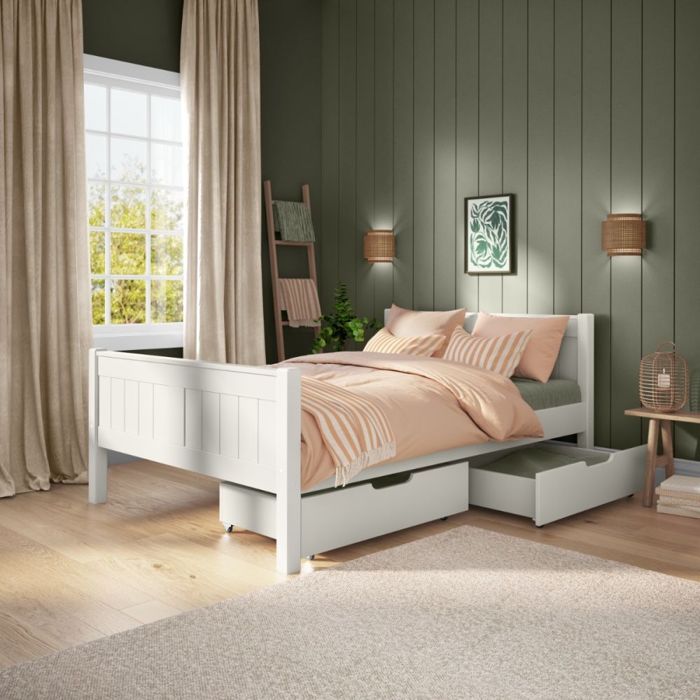 Stompa Classic Small Double With A Pair Of Drawers 120x190cm