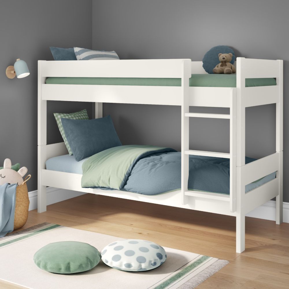 Compact Bunk Bed White