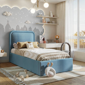 Plush Velvet Ice Blue