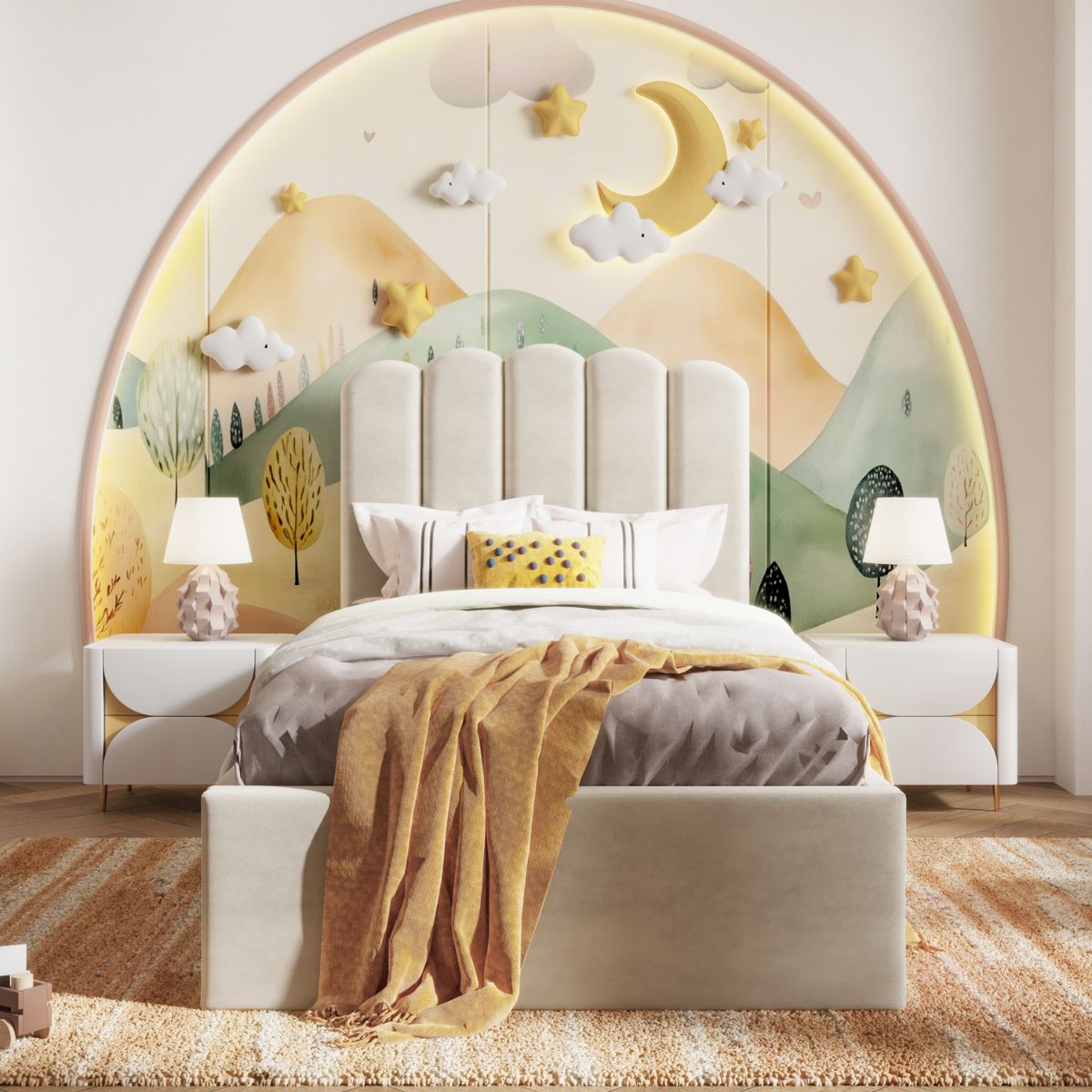 Plush Velvet Ivory