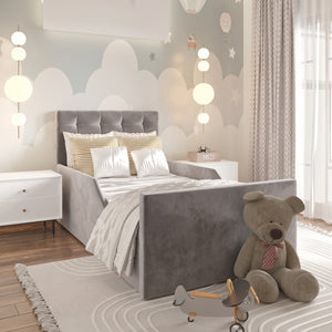 Plush Velvet Silver