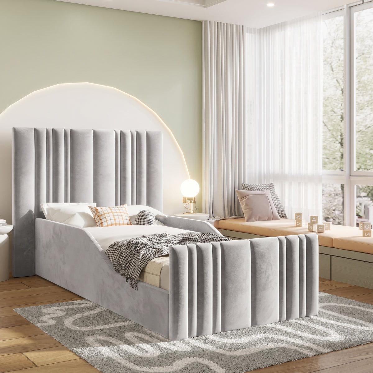 Plush Velvet Silver