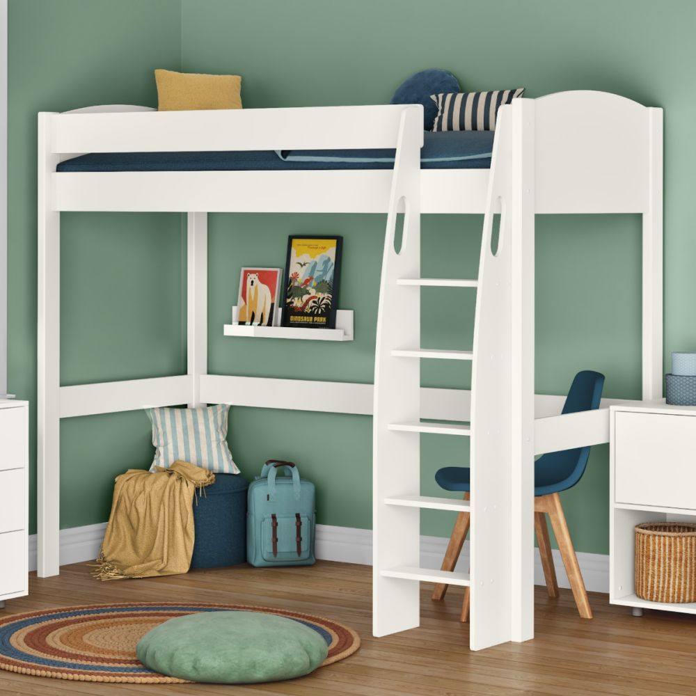 Stompa UNOS High Sleeper Frame White