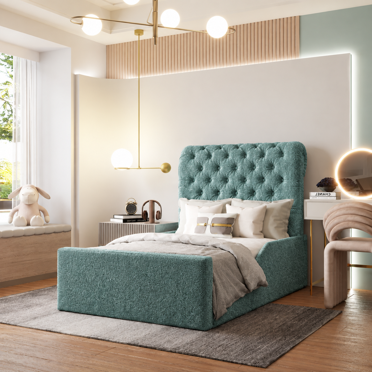 Teddy Teal
