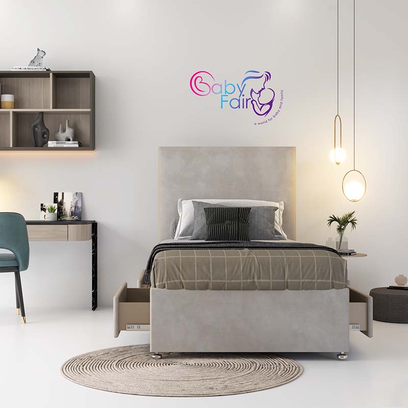 Kids Divan Bed with Headboard