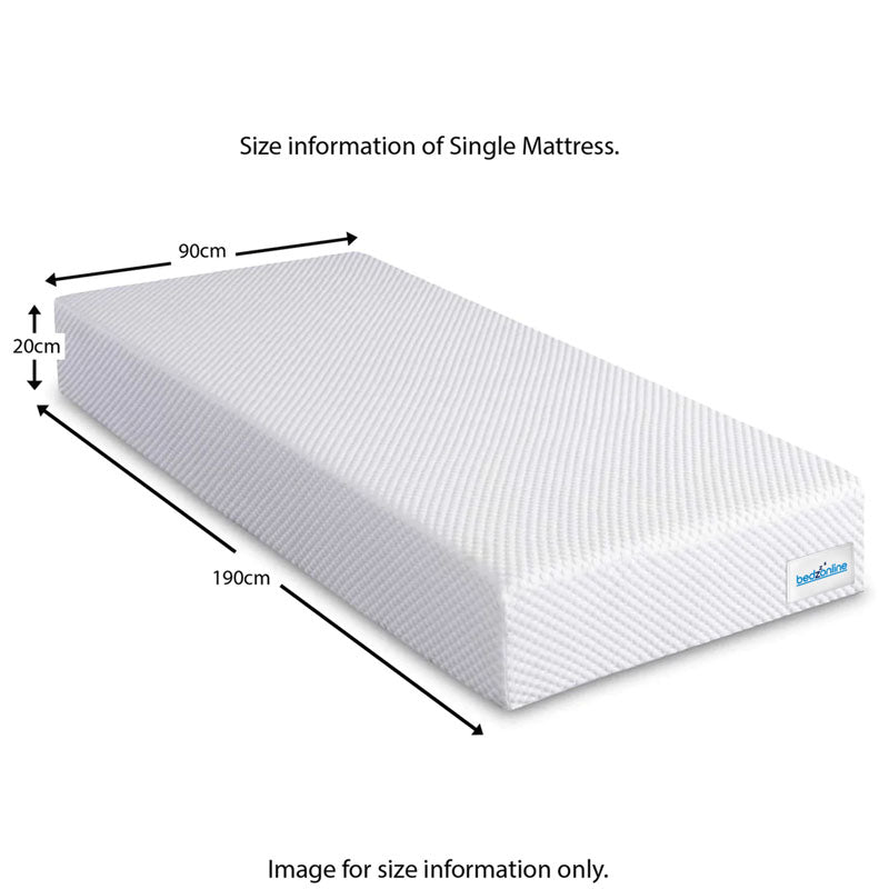 Memory Foam 8 Mattress 7 ZONE