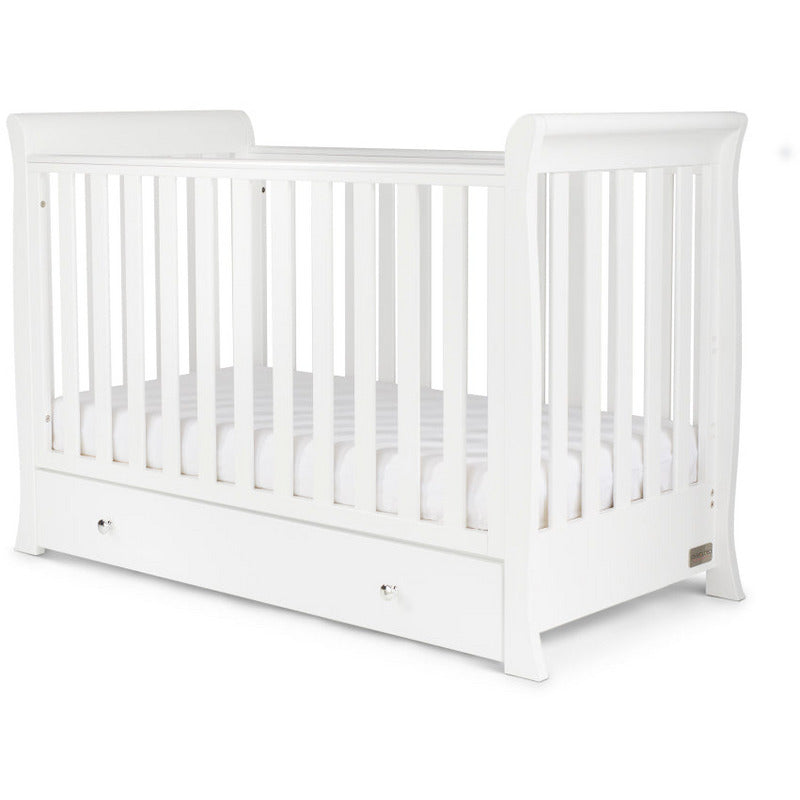 Ickle Bubba Snowdon Mini Cot Bed - White